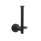 Elate Vertical Toilet Roll Holder Matte Black