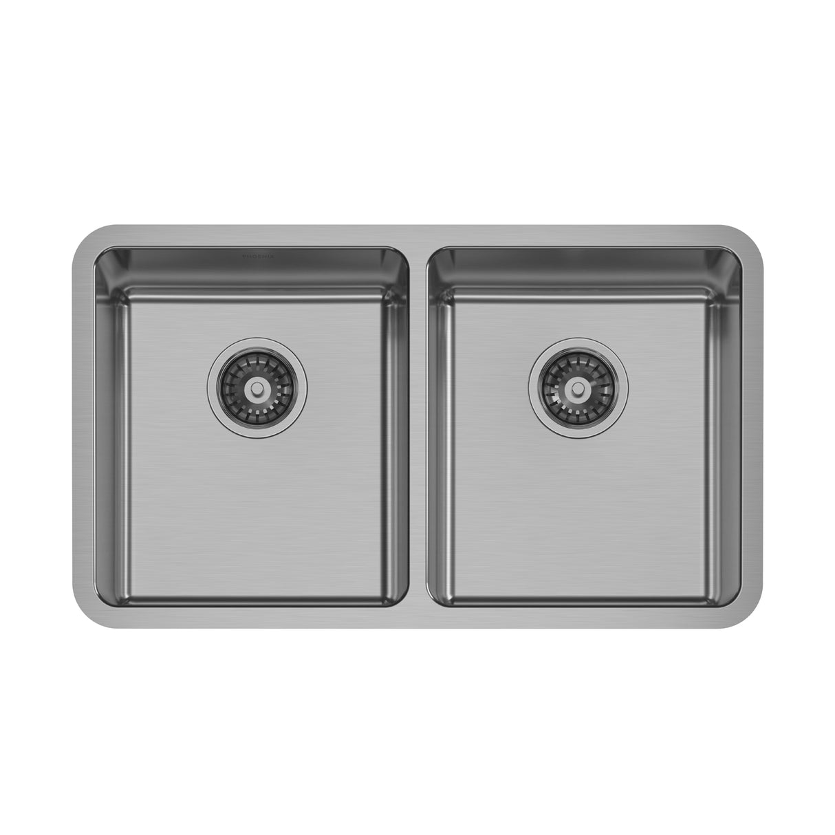 Phoenix 2000 Series Double Bowl Under / Over Sink Stainless Steel 3D Viewer