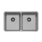 Phoenix 2000 Series Double Bowl Under / Over Sink Stainless Steel