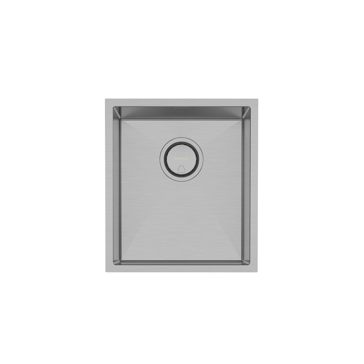 Phoenix 4000 Series Single Bowl Under / Over Sink Stainless Steel 3D Viewer