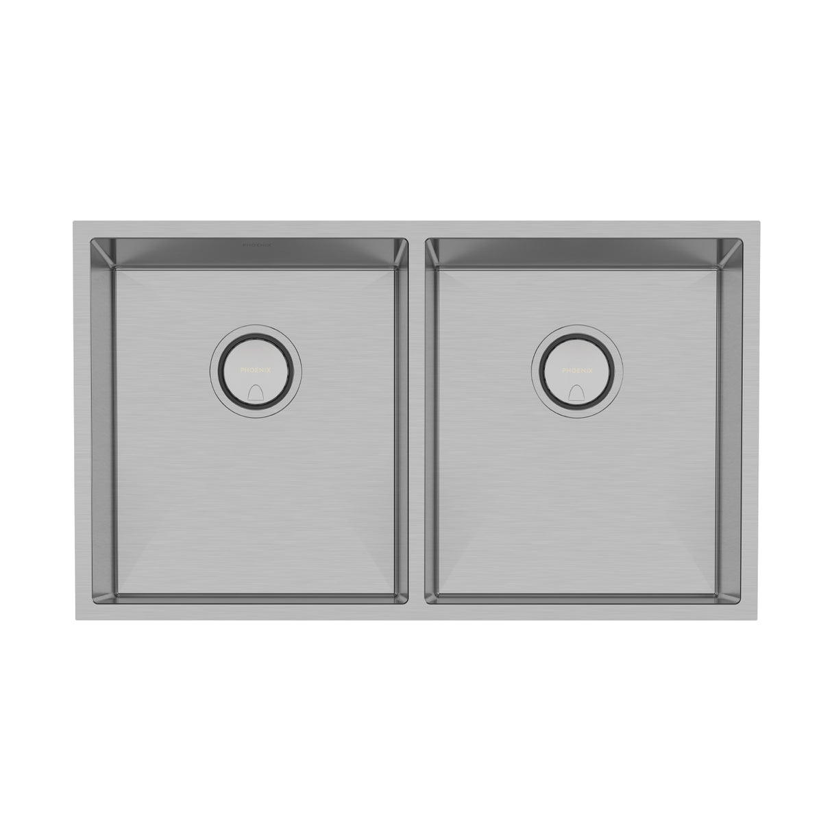 Phoenix 4000 Series Double Bowl Under / Over Sink Stainless Steel 3D Viewer