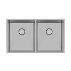 Phoenix 4000 Series Double Bowl Under / Over Sink Stainless Steel