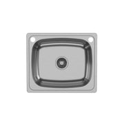 Phoenix 1000 single bowl stainless steel laundry trough with tap hole by Tilemall
