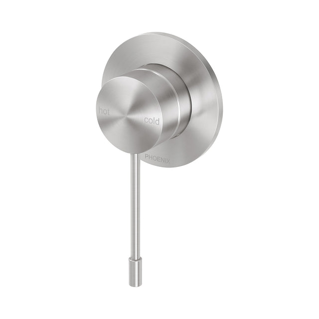 Phoenix Vivid Slimline SS 316 Shower / Wall Mixer Stainless Steel, product view