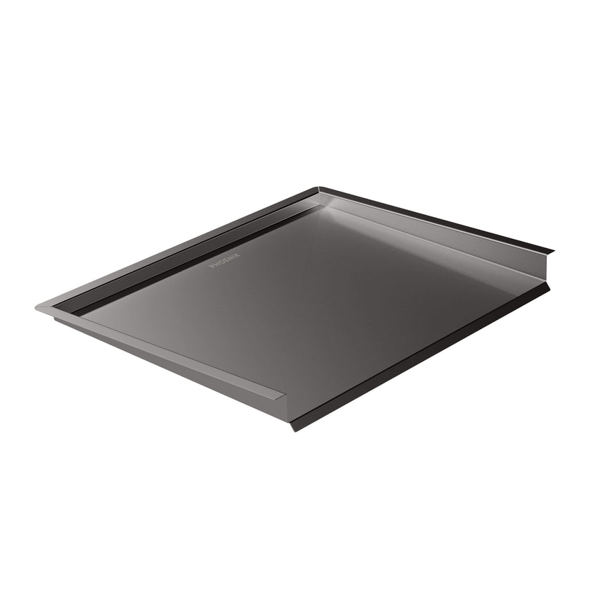 Phoenix Benchtop Drainer Tray Brushed Carbon, product view