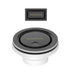 Phoenix 50mm Covered Sink Basket Waste & Overflow Matte Black