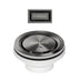 Phoenix 50mm Covered Sink Basket Waste & Overflow Brushed Carbon