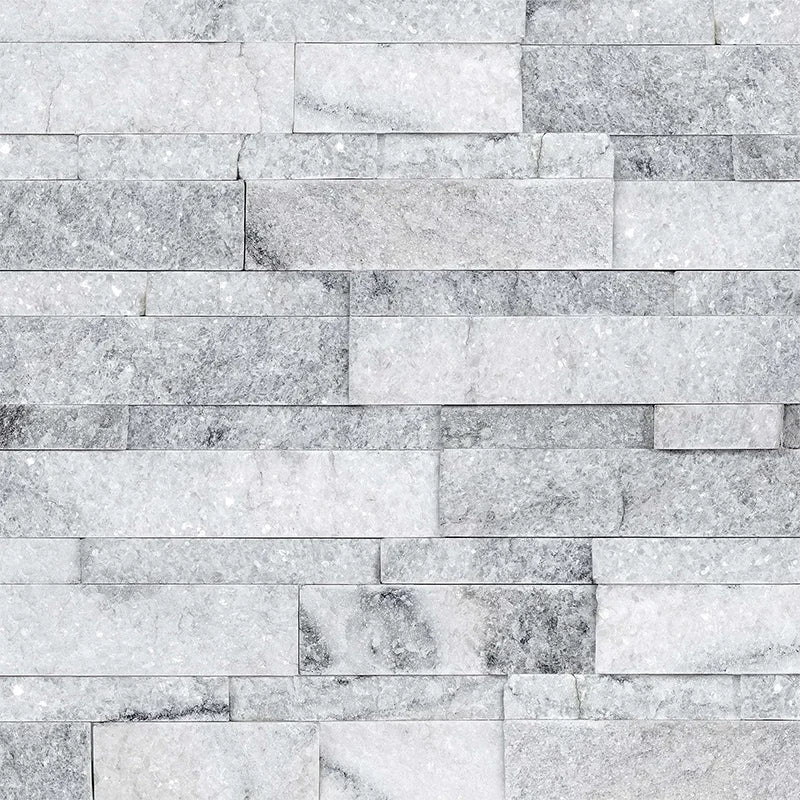 Alaska Grey natural stone surface and installation by Tilemall