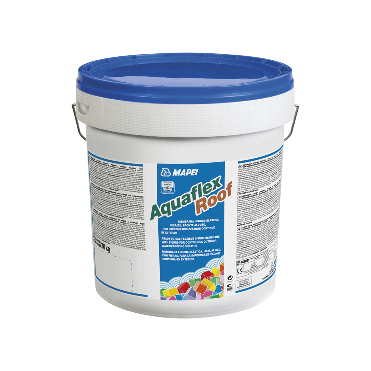 Mapei 20kg Aquaflex Roof waterproofing membrane 20kg bucket, grey liquid by Tilemall