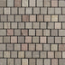 Pllazio Limestone Mesh-backed Cobblestone Sheet Brick Bond 20mm