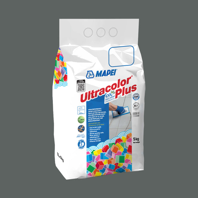 Mapei Grout Ultra Color Plus Alu 174 5kg Tornado Grout Mapei Default Title  