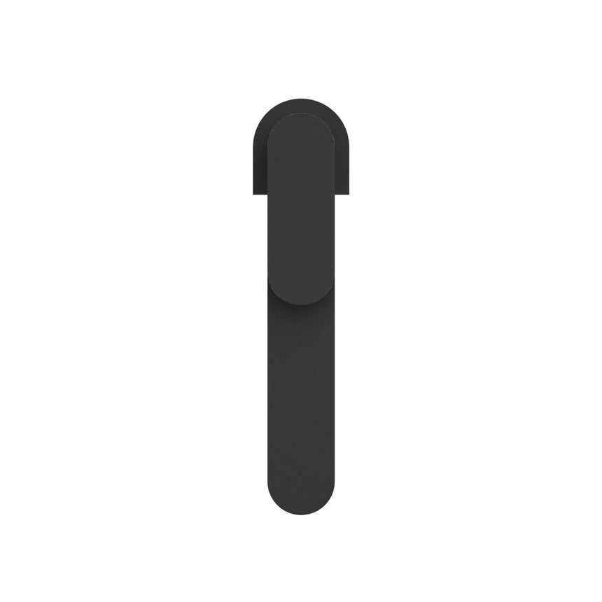 Nero Ecco Tall Basin Mixer Matte Black Tapware Nero