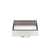 Nero 100mm Square Tile Insert Floor Waste 50mm Outlet Brushed Nickel