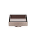 Nero 100mm Square Tile Insert Floor Waste 50mm Outlet Brushed Bronze