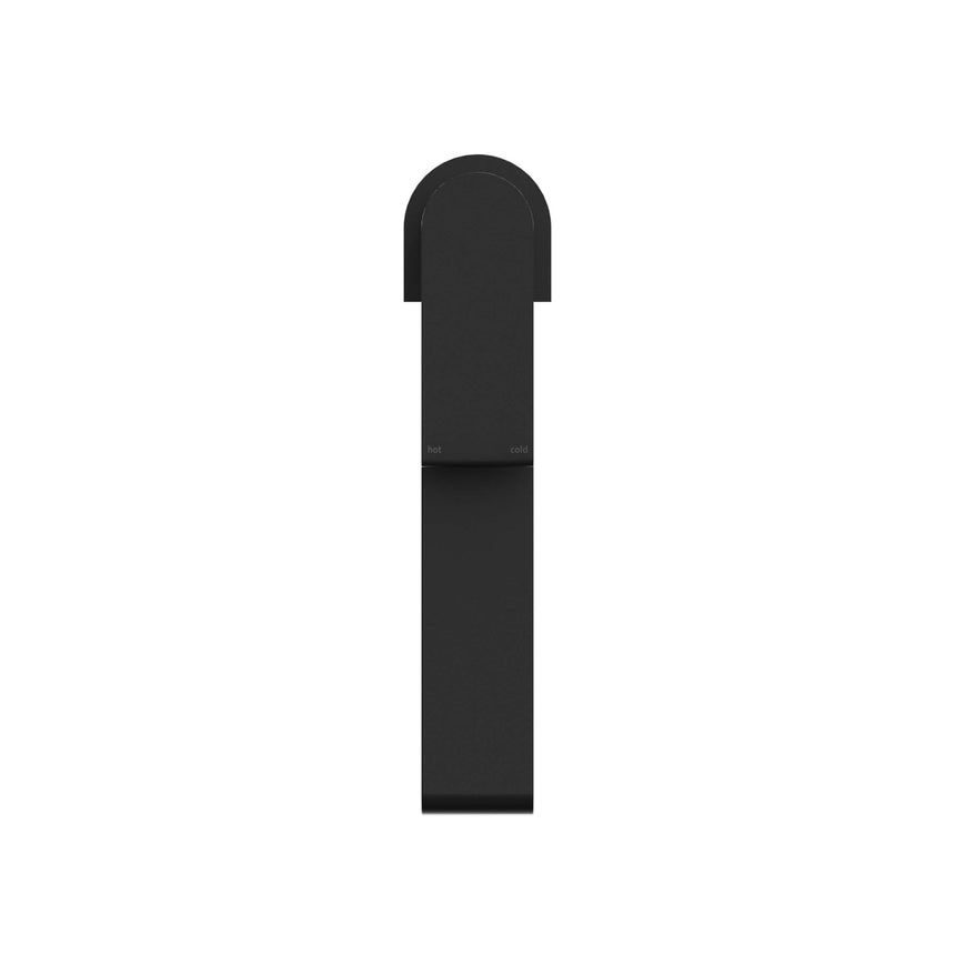 Nero Bianca Mid Tall Basin Mixer Matte Black Tapware Nero