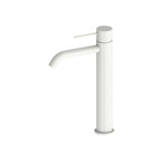 Nero Mecca Tall Basin Mixer Matte White