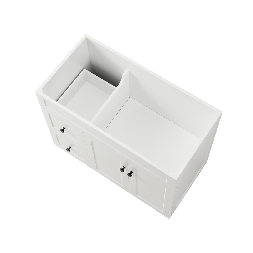 Harold Federation Free Standing Cabinet Matte White