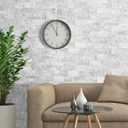 Arctic White natural stone surface and installation by Tilemall