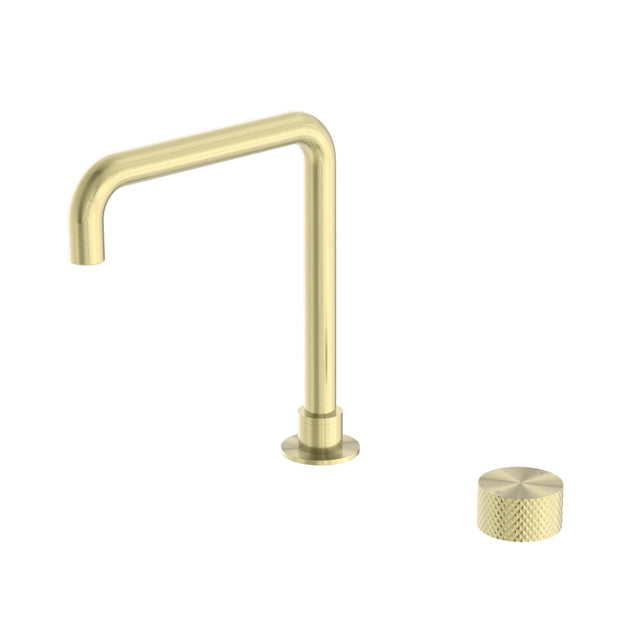 Nero Opal Progressive Tall Basin Set Brushed Yellow Gold