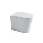 Orta Tornado Rimless Wall Faced Floor Pan Matte White