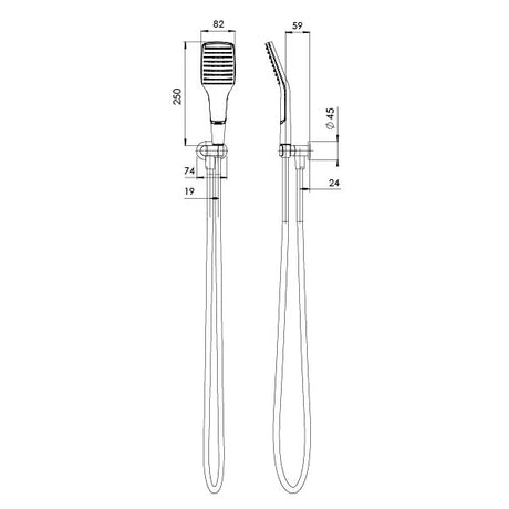 605-6610_NX_Cape_Hand_Shower_Line_Drawing
