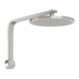 Phoenix NX Quil High-Rise Shower Arm & Rose Brushed Nickel