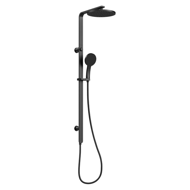 Phoenix NX Quil Twin Shower Matte Black, product view