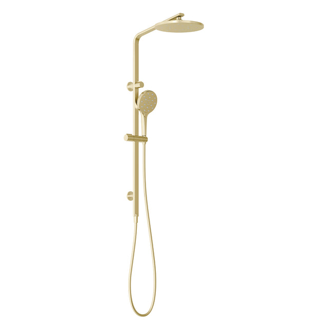 Phoenix Oxley Twin Shower Brushed Gold, product view