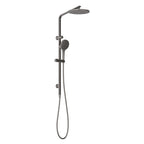 Phoenix Oxley Twin Shower Brushed Carbon