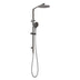Phoenix Oxley Twin Shower Brushed Carbon