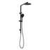 Phoenix Oxley Twin Shower - 4 Star Matte Black