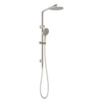 Phoenix Oxley Twin Shower - 4 Star Brushed Nickel