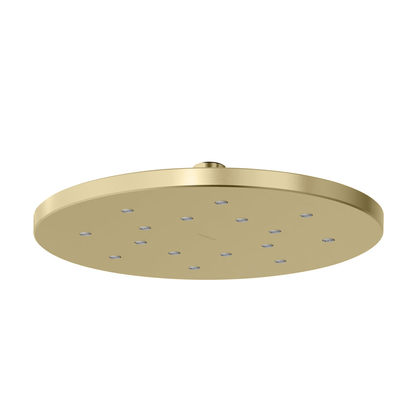 Phoenix LuxeXP Shower Rose 250mm Round Brushed Gold, product view