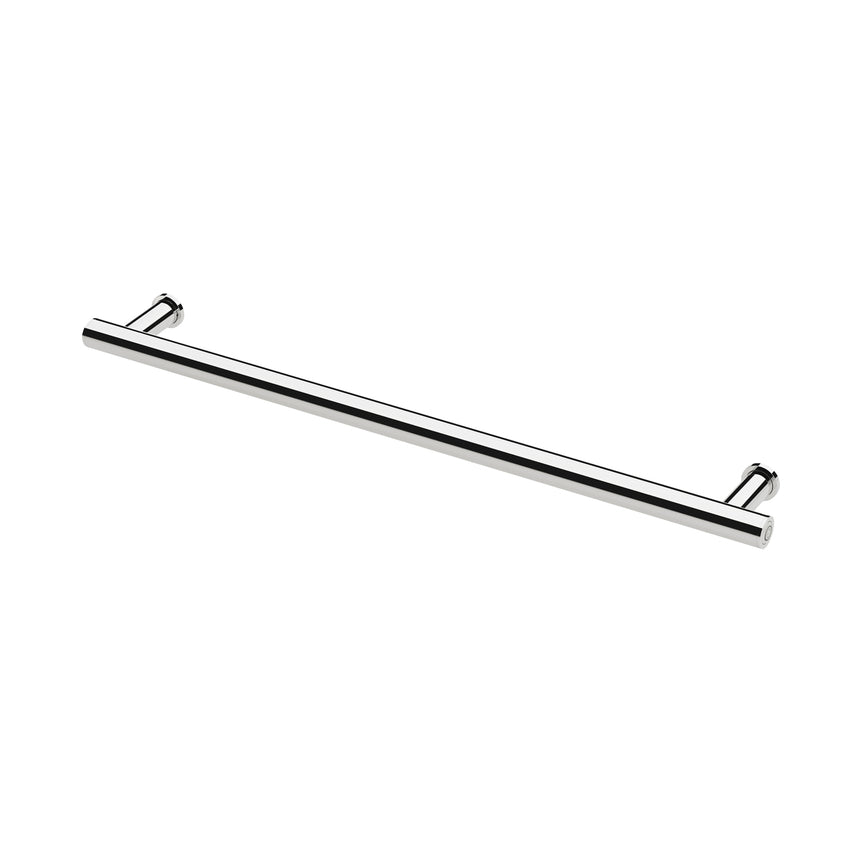 Phoenix Heated Towel Rail Round 800mm Matte Black, additional product view