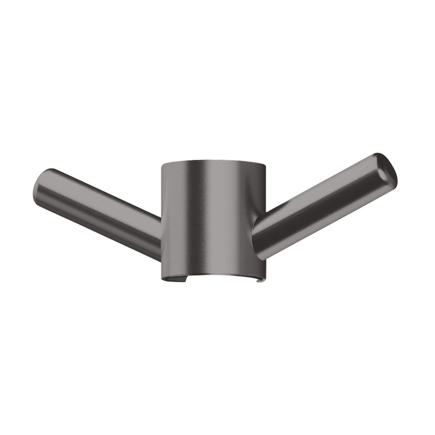 Phoenix Vertical Rail Hook Round Brushed Carbon, product view