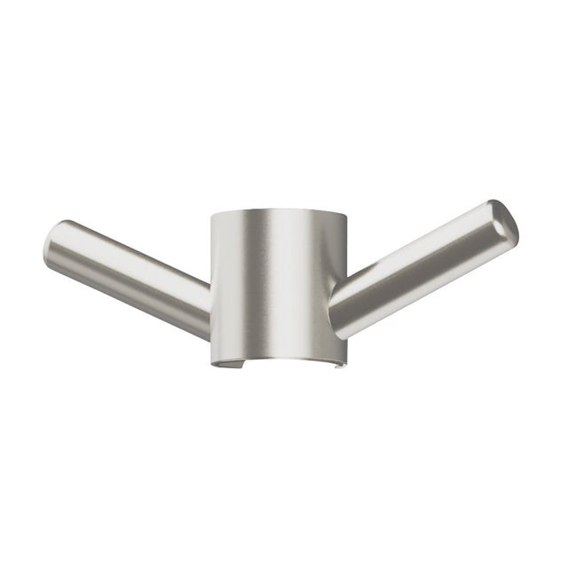 Phoenix Vertical Rail Hook Round Brushed Nickel, product view