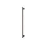 Phoenix Heated Towel Rail Square 600mm Brushed Carbon