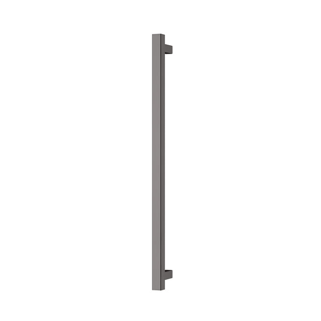 Phoenix Heated Towel Rail Square 800mm Brushed Carbon, product view