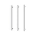 Phoenix Heated Triple Towel Rail Square 600mm Chrome