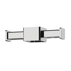 Phoenix Vertical Rail Hook Square Chrome