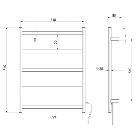 652-8750-Phoenix-5-Flat-Bar-Heated-Towel-Lad