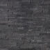 Midnight Black Stacked Walling Panel 600x150x15~22mm