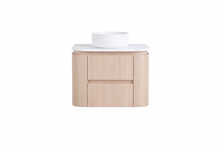 Ravello Wall Hung Vanity Sandy Oak