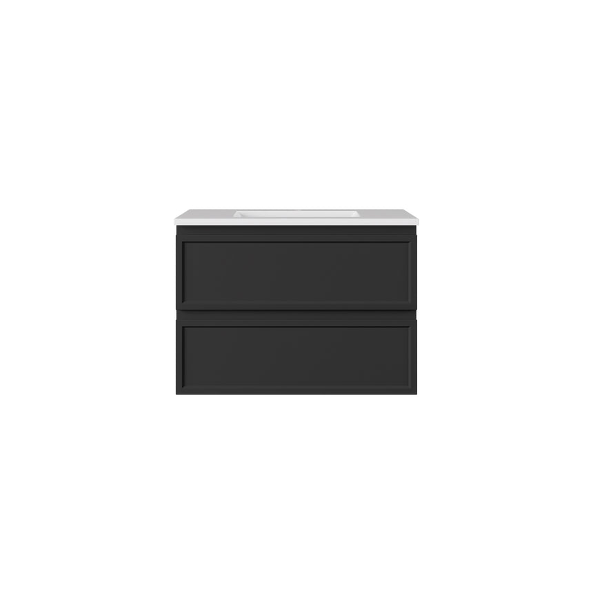 Hamilton Federation Prime Wall Hung Cabinet Matte Black