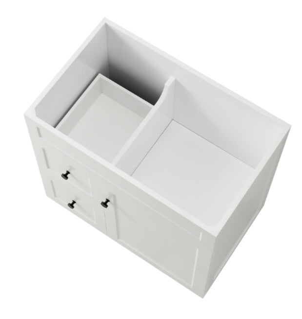 Harold Federation Free Standing Cabinet Matte White