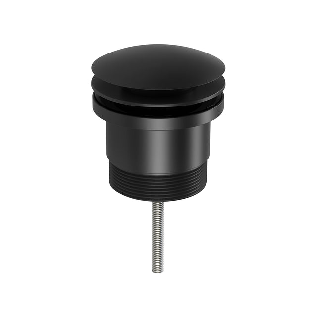 Phoenix 40mm Dome Pop Up Universal Waste Matte Black, product view