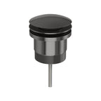 Phoenix 40mm Dome Pop Up Universal Waste Brushed Carbon