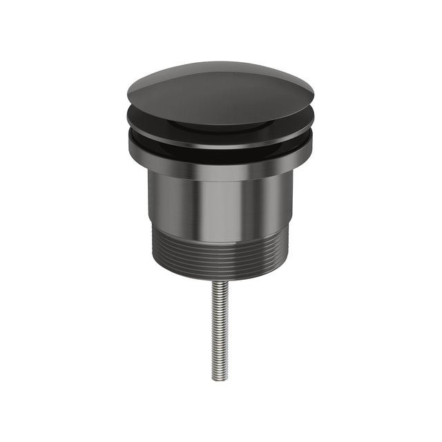 Phoenix 40mm Dome Pop Up Universal Waste Brushed Carbon, product view