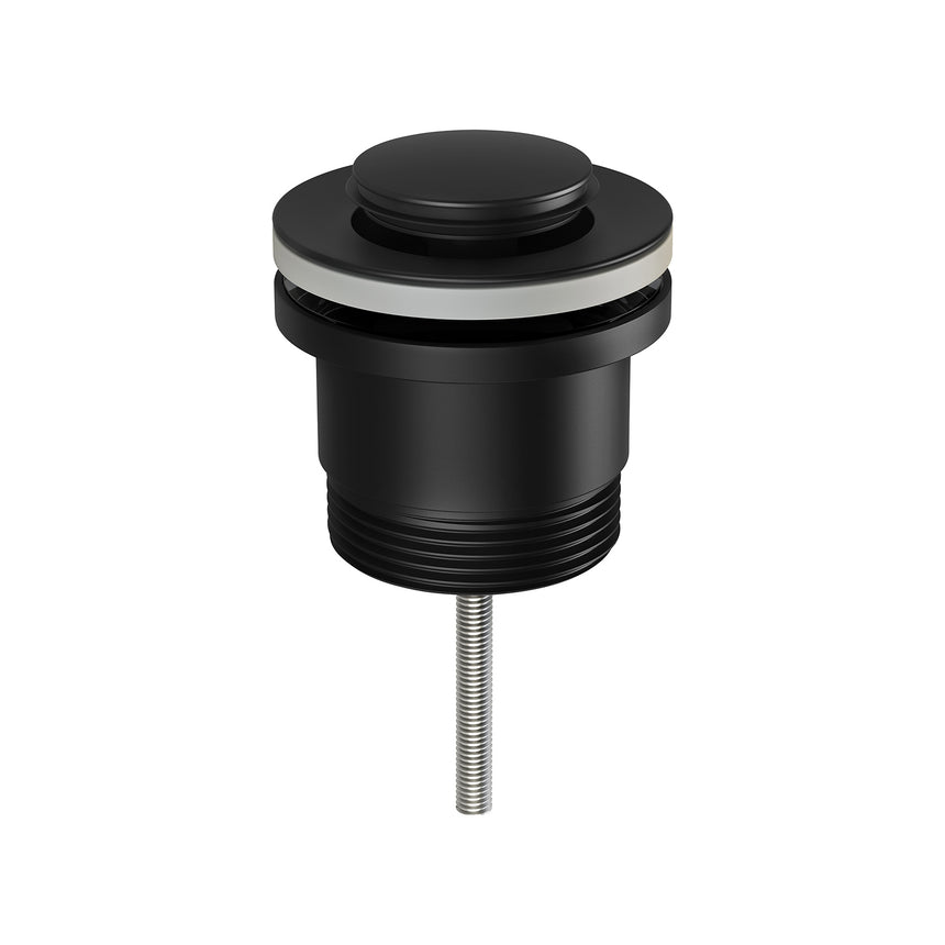 Phoenix 40mm Flat Pop Up Universal Waste Matte Black, product view
