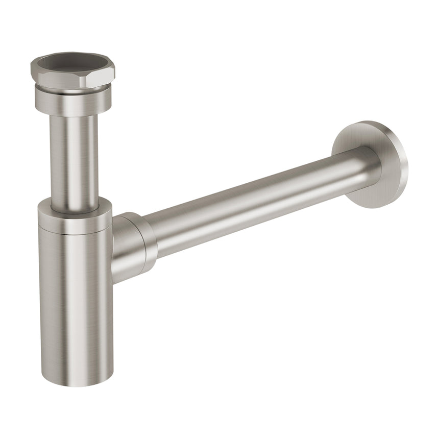 Phoenix 40mm Bottle Trap Brushed Nickel, product view